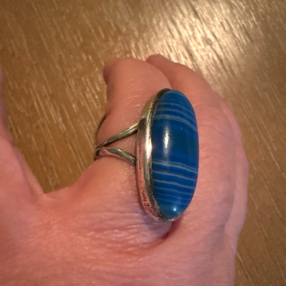 GUC stamped .925 ring size 8 - Picture 8 of 11